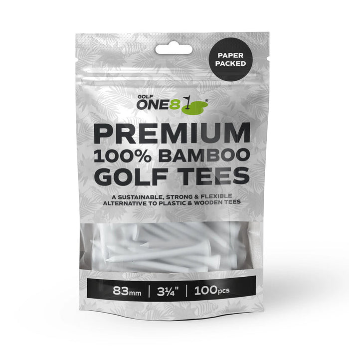 Golf One8 Bamboo Golf Tees - Bumper Pack