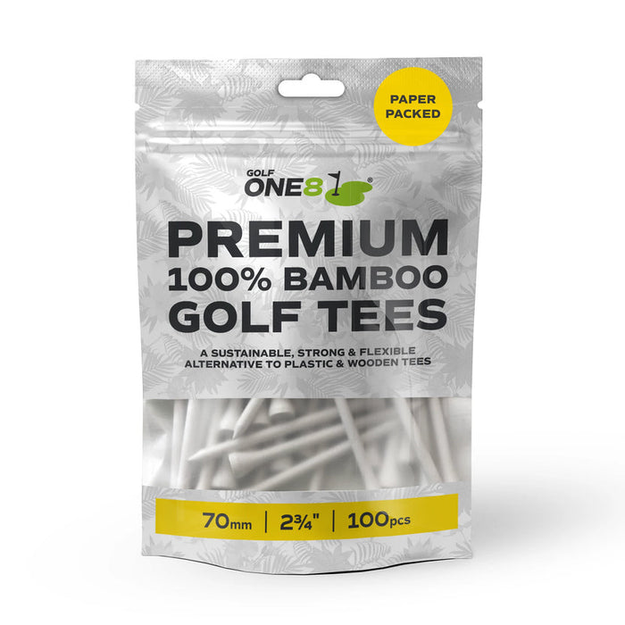 Golf One8 Bamboo Golf Tees - Bumper Pack