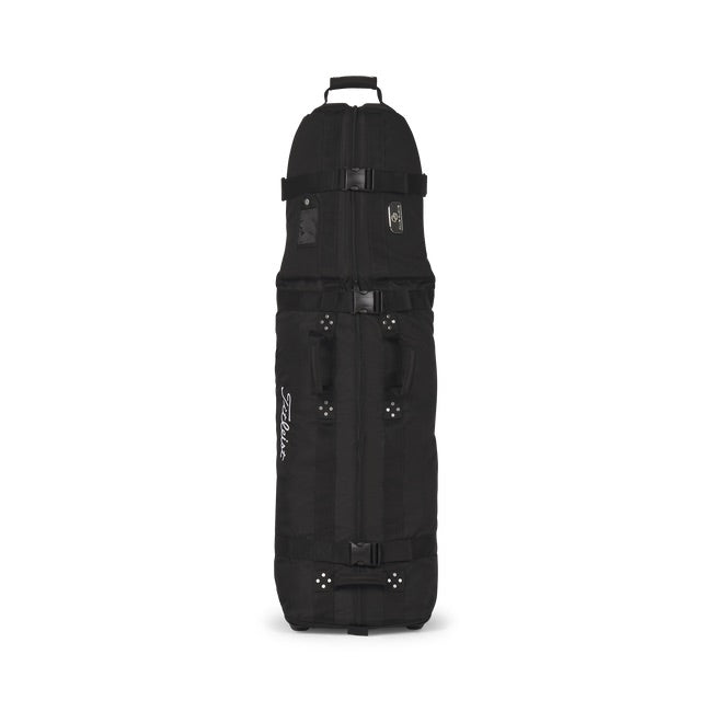 zip and handles on the Titleist Club Glove Club Traveler Golf Travel Cover