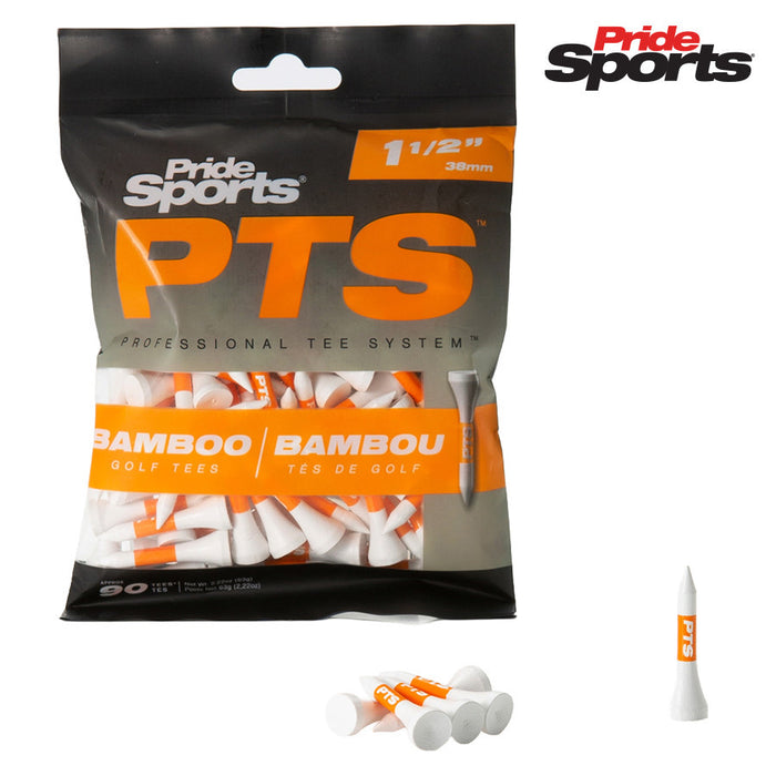 Pride Sports PTS Bamboo Golf Tees - Bulk Pack