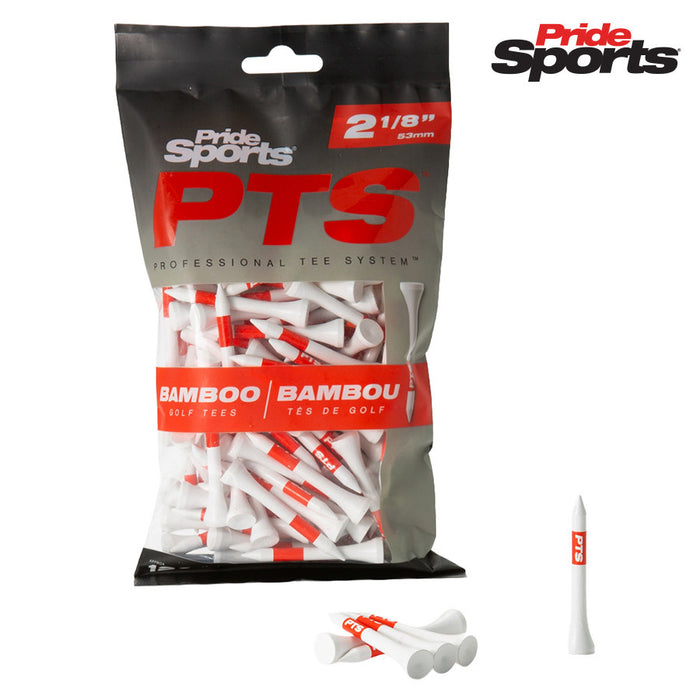Pride Sports PTS Bamboo Golf Tees - Bulk Pack