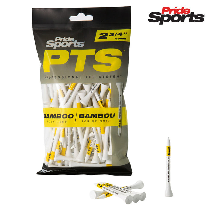 Pride Sports PTS Bamboo Golf Tees - Bulk Pack