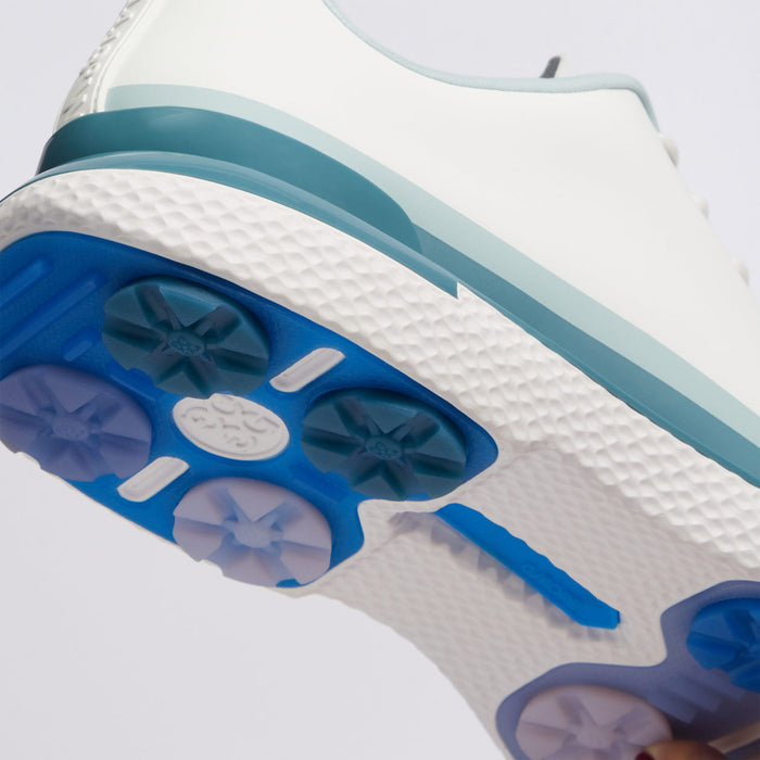 close up of sole system on the G/FORE Gallivan2r Tuxedo Stripe Men's Golf Shoes