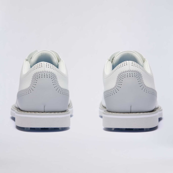 heels on the G/FORE Gallivanter Leather Brogue Men's Spikeless Golf Shoes