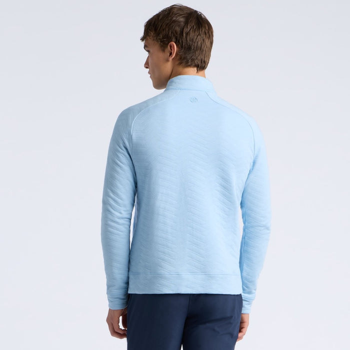 G/FORE Dunes Cotton Quilted 1/4 Zip Men's Golf Pullover