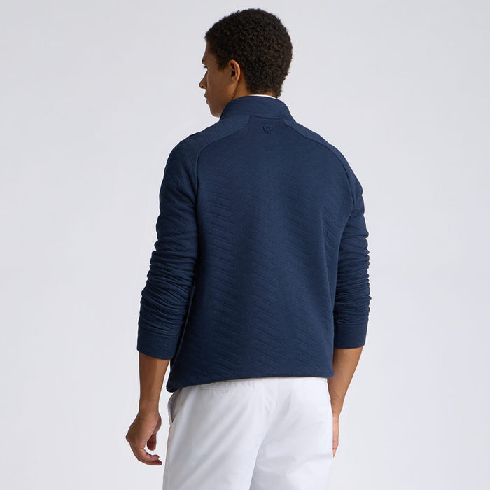 G/FORE Dunes Cotton Quilted 1/4 Zip Men's Golf Pullover
