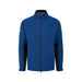 PING AquaDrive Pro men's waterproof golf jacket in midnight blue and black, front view with full-length zip.
