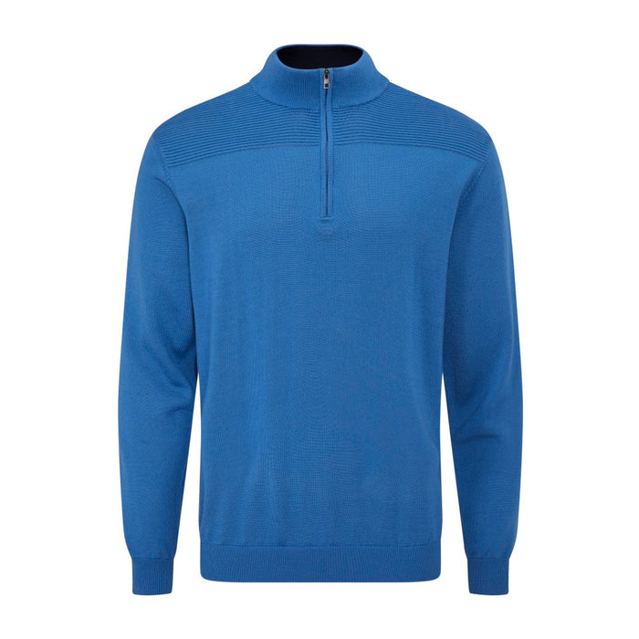 PING Dorset Men's Merino Quarter Zip Golf Sweater