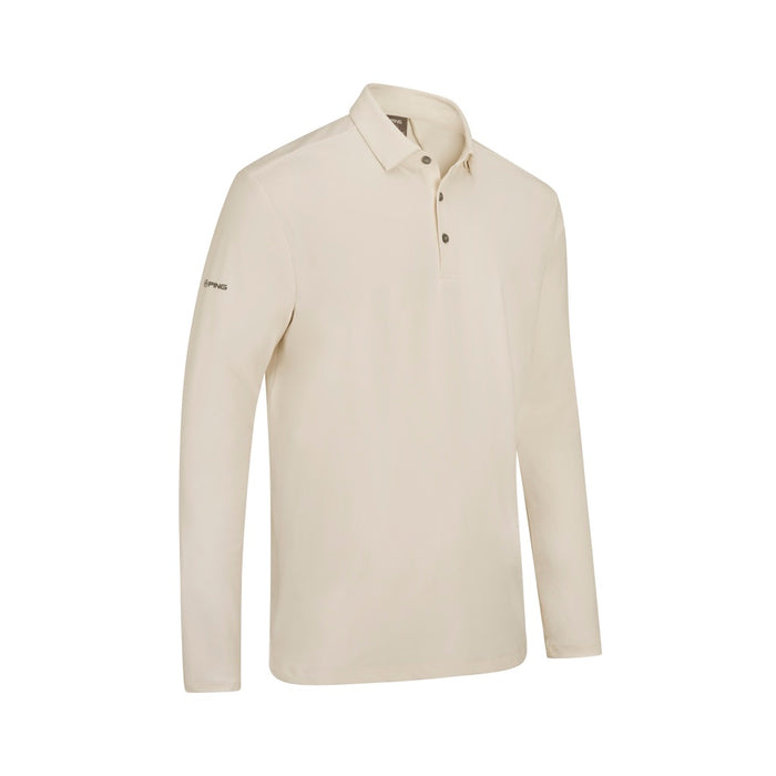 PING Demitri Men's Long Sleeve Golf Polo Shirt