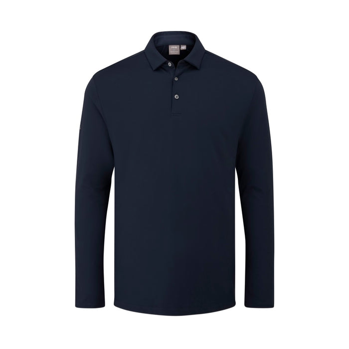 PING Demitri Men's Long Sleeve Golf Polo Shirt