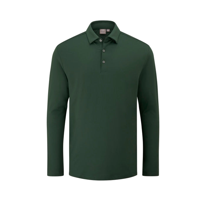PING Demitri Men's Long Sleeve Golf Polo Shirt