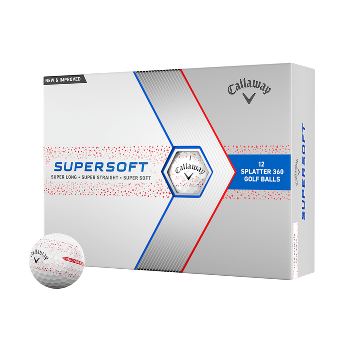 Callaway Super Soft Splatter Golf Balls