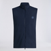 G/FORE The Maverick Hybrid Stretch 2.0 Men's Golf Gilet in navy with circle g's logo on left chest which is tonal