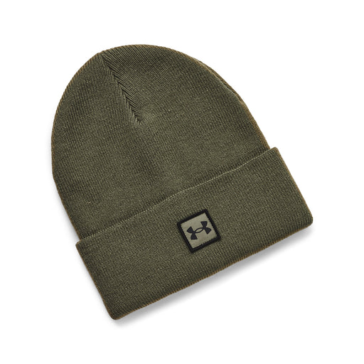 Under Armour Halftime Golf Beanie Hat - green front view