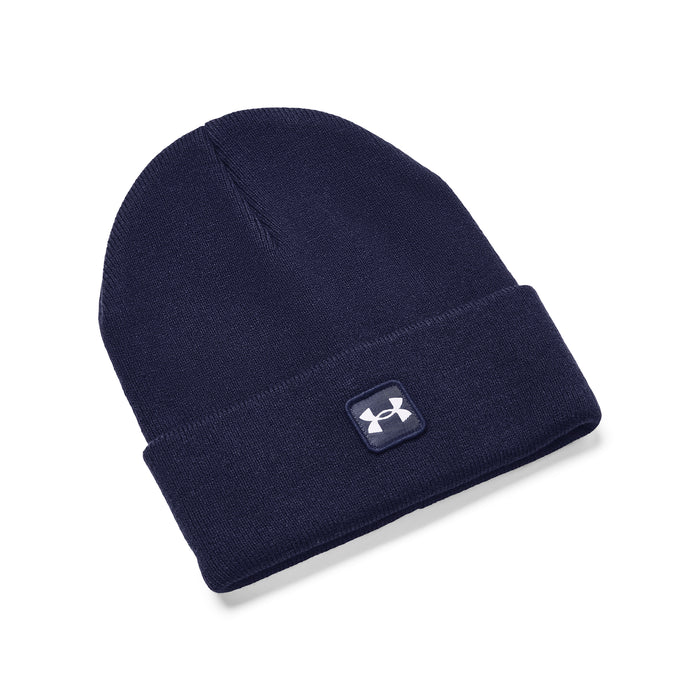 Under Armour Halftime Golf Beanie Hat - navy front view