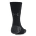 Under Armour Performance Tech Crew Golf Socks - 3 pair pack - individual black