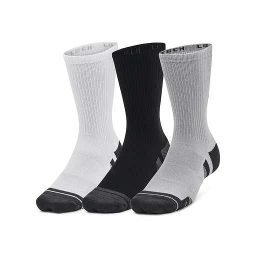 Under Armour Performance Tech Crew Golf Socks - 3 pair pack all colours 