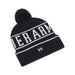 Under Armour Halftime Pom Beanie Hat – - black/white