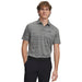 Under Armour Playoff Jacquard Polo Golf Shirt in green and grey on male model front facing