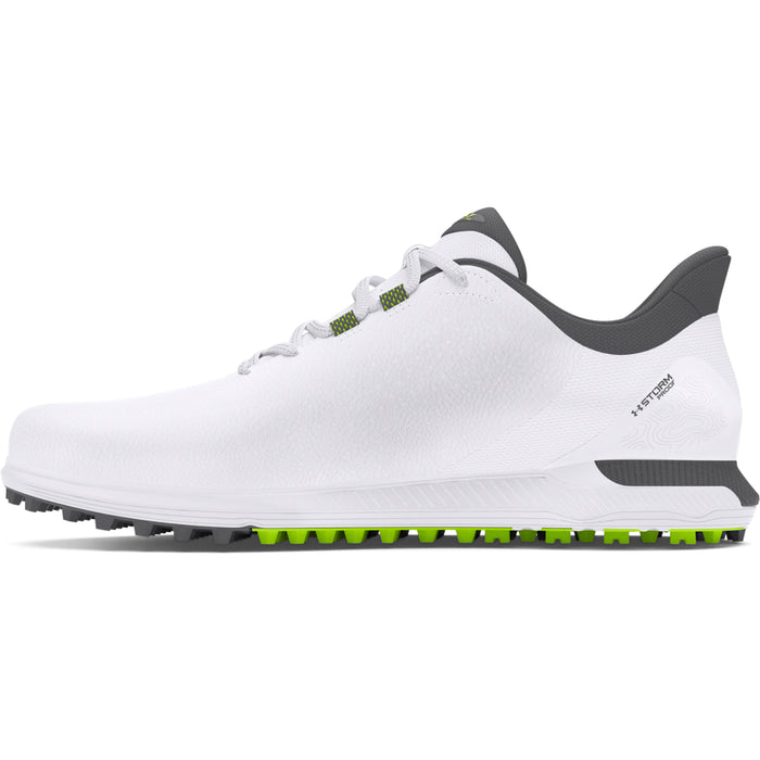 Under Armour Drive Fade Spikeless Golf Shoes - White/Titan Grey