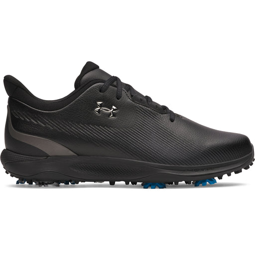 Under Armour Drive Fade Spiked Mens Golf Shoes - black side view