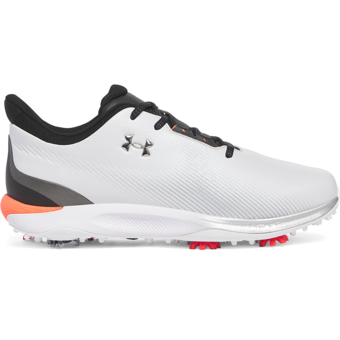 Under Armour Drive Fade Spiked Mens Golf Shoes - halo grey side view