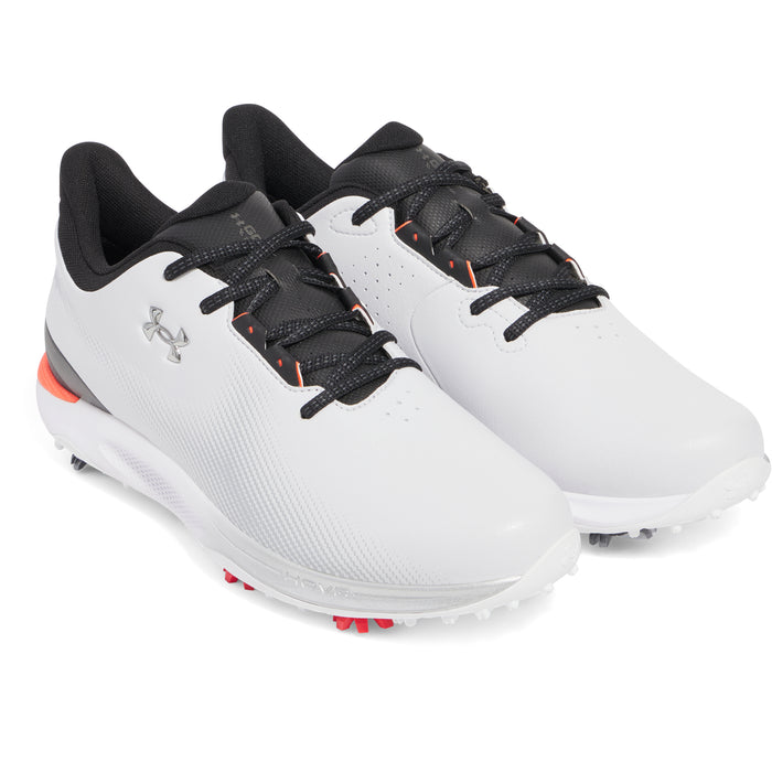 Under Armour Drive Fade Spiked Mens Golf Shoes - grey top view