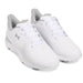 Under Armour Drive Fade Spiked Mens Golf Shoes - white top view