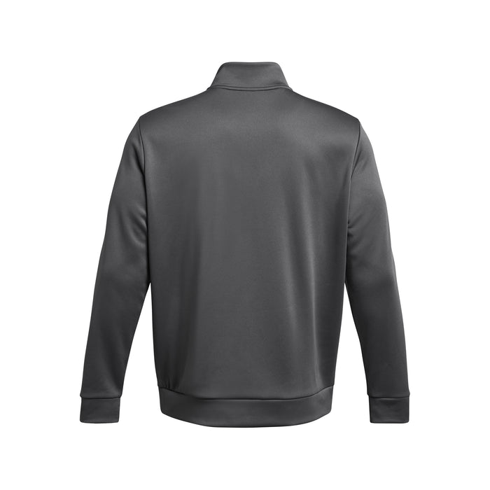 Under Armour Men's Armour Fleece 1/4 Zip - Castlerock/Black