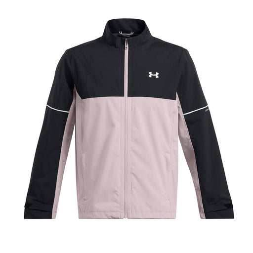 Under Armour Drive Golf Waterproof Rain Jacket - Black/Tetra Grey