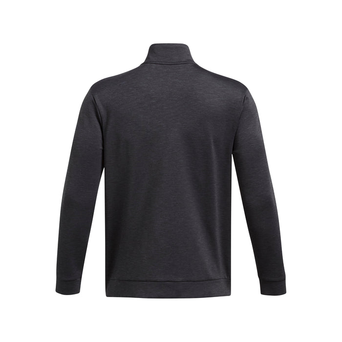 Under Armour Drive Midlayer Golf Pullover - Black/Anthracite