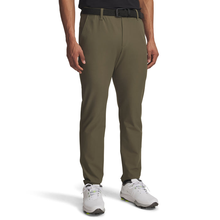 Under Armour Drive Tapered Men's Golf Trousers - marine green on model