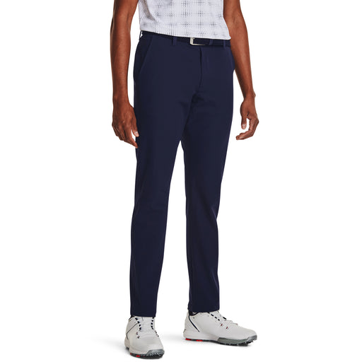Under Armour Drive Tapered Men's Golf Trousers - Navy on model