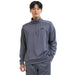 Under Armour Men's Armour Fleece 1/4 Zip grey on model front