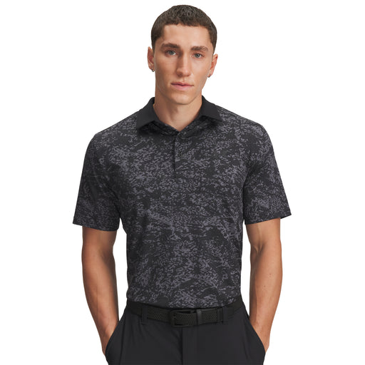 Under Armour Playoff 3.0 Golf Polo Shirt - Black/Castlerock
