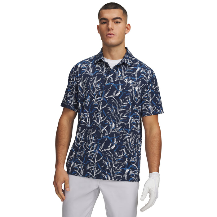 Under Armour Playoff 3.0 Printed Polo Golf Shirt
