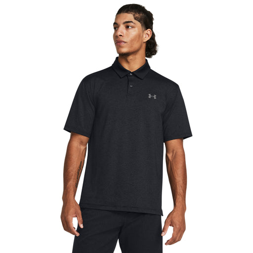 Under Armour T2G Printed Polo Golf Shirt - Black