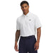 Under Armour T2G Printed Polo Golf Shirt - White