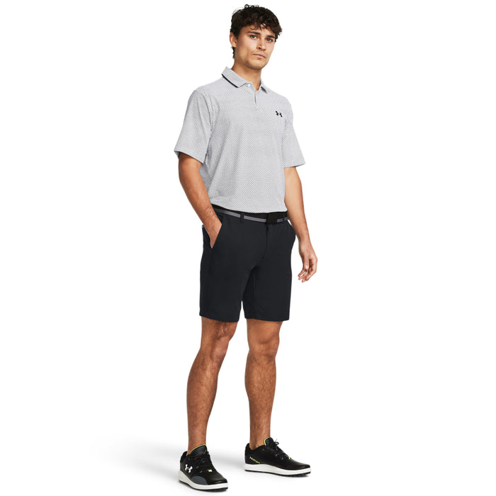 Under Armour Drive Tapered Men's Golf Shorts - Black/Halo Grey