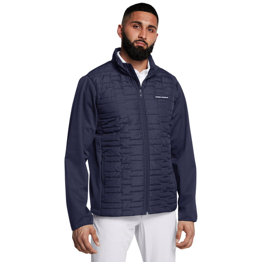 Under Armour Drive Pro Insulated Golf Jacket - Midnight Navy/Metallic Silver