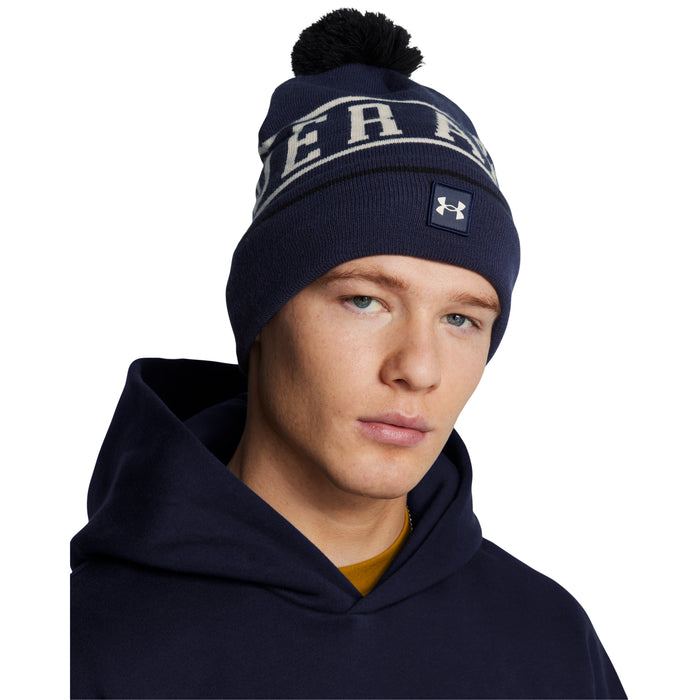 Under Armour UA Halftime Fleece Pom Golf Beanie Hat