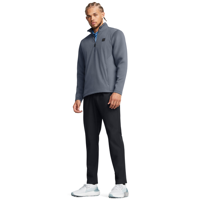 Under Armour Drive Pro Storm Hybrid Golf Sweatshirt - Downpour Grey