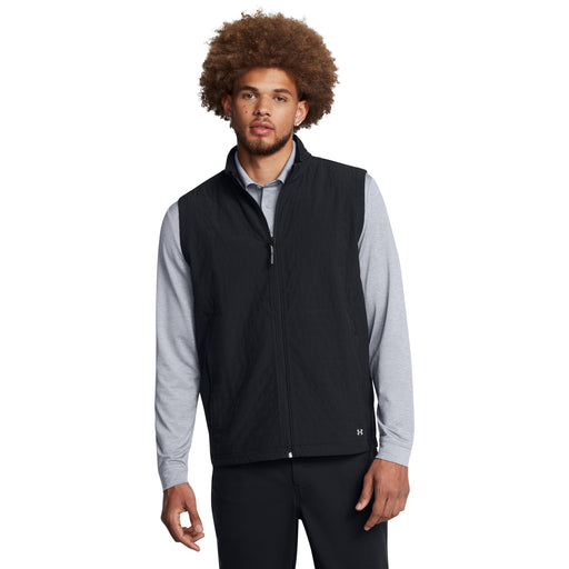 Under Armour Drive Pro Insulated Golf Vest - Black/Metallic