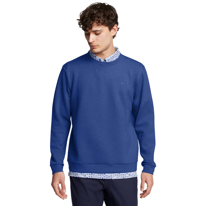 Under Armour Drive Crew Golf Sweatshirt - Tech Blue