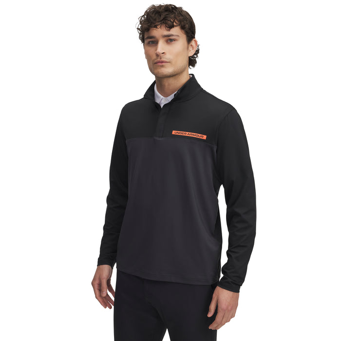 Under Armour T2G 1/4 Zip Golf Pullover - Black