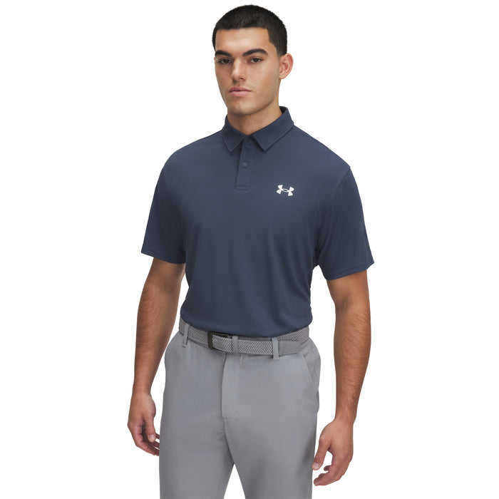 Under Armour T2G Pique Polo Golf Shirt - Downpour Grey