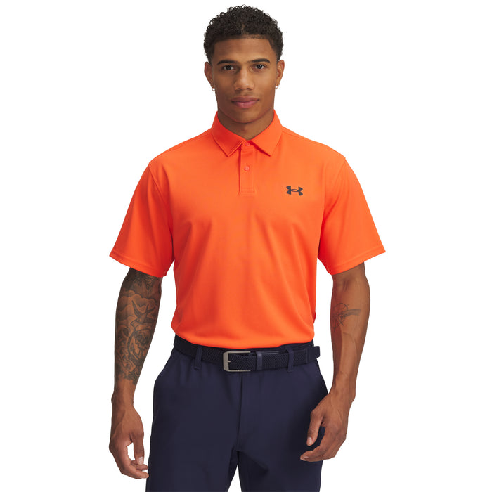 Under Armour T2G Printed Polo Golf Shirt - Orange