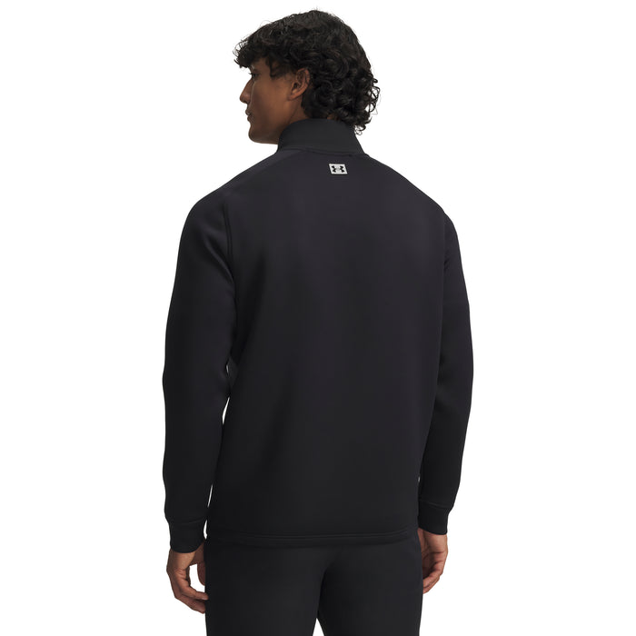 Under Armour Men's Drive Pro Hybrid 1/2 Zip Midlayer - black - back