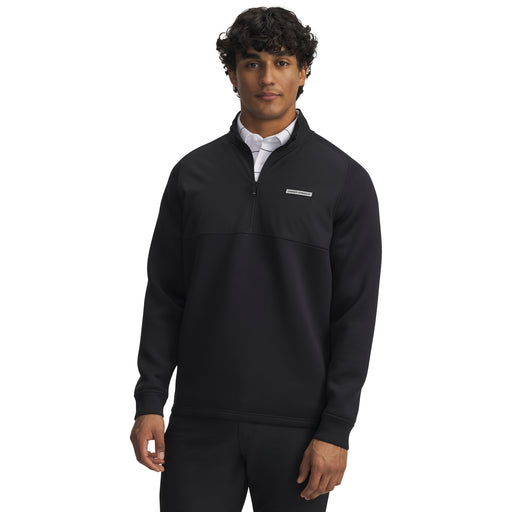 Under Armour Men's Drive Pro Hybrid 1/2 Zip Midlayer - black - front
