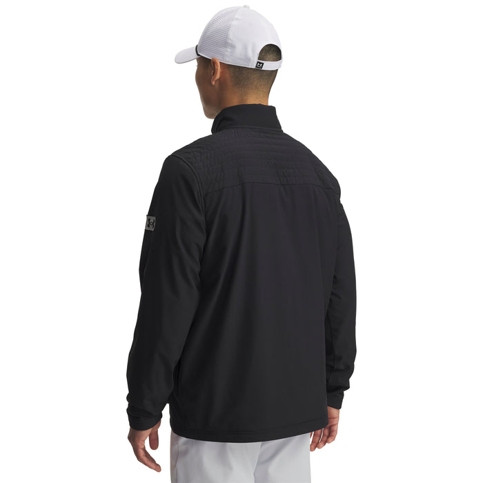 Under Armour Men's Drive Pro Full Zip Golf Jacket - Black